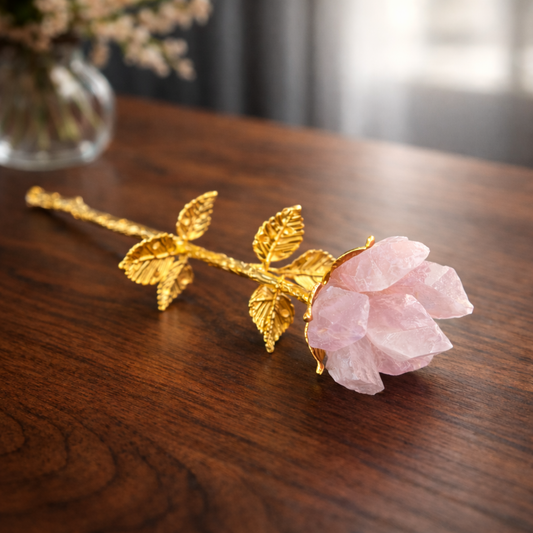 ZenAura – Rose Quartz Rose