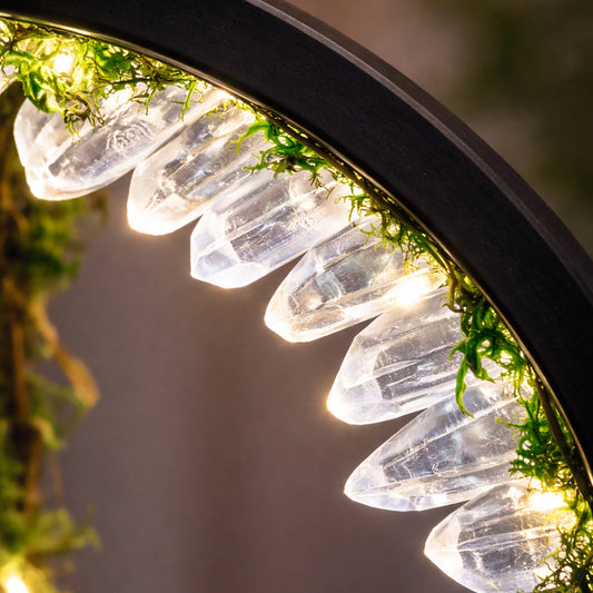 ZenAura – Mineral Forest Lamp