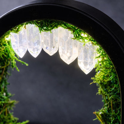 ZenAura – Mineral Forest Lamp