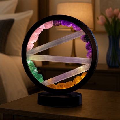 ZenAura - NoStress Handmade Crystal Lamp