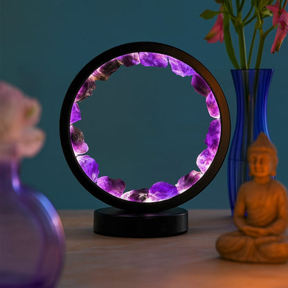 ZenAura - NoStress Handmade Crystal Lamp