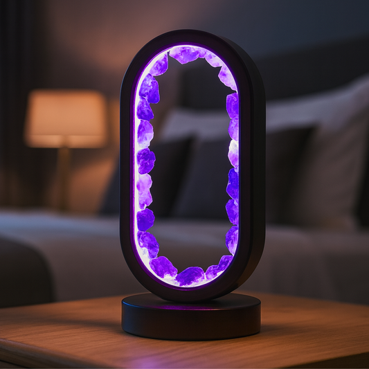 ZenAura - NoStress Handmade Crystal Lamp